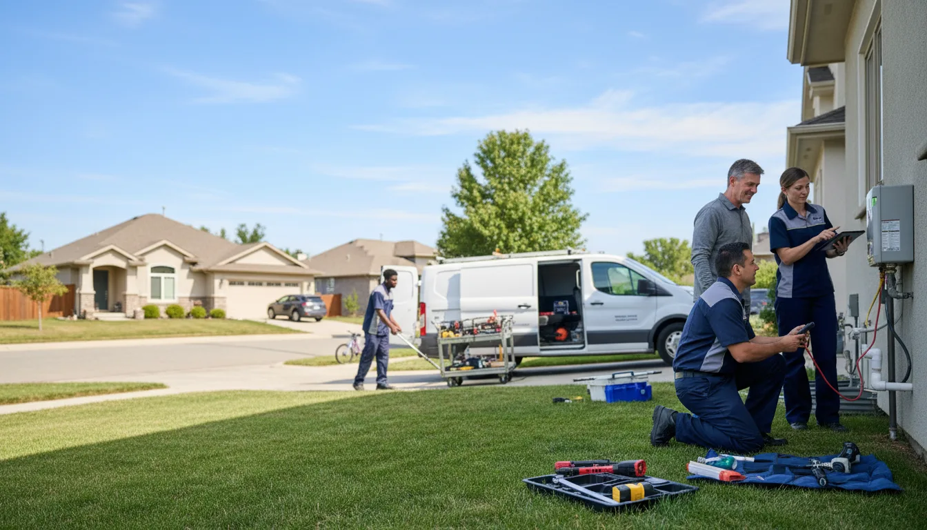 Tankless water heater service in Lancaster, MA